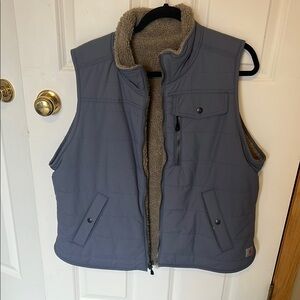 Reversible Carhartt Sherpa lined vest